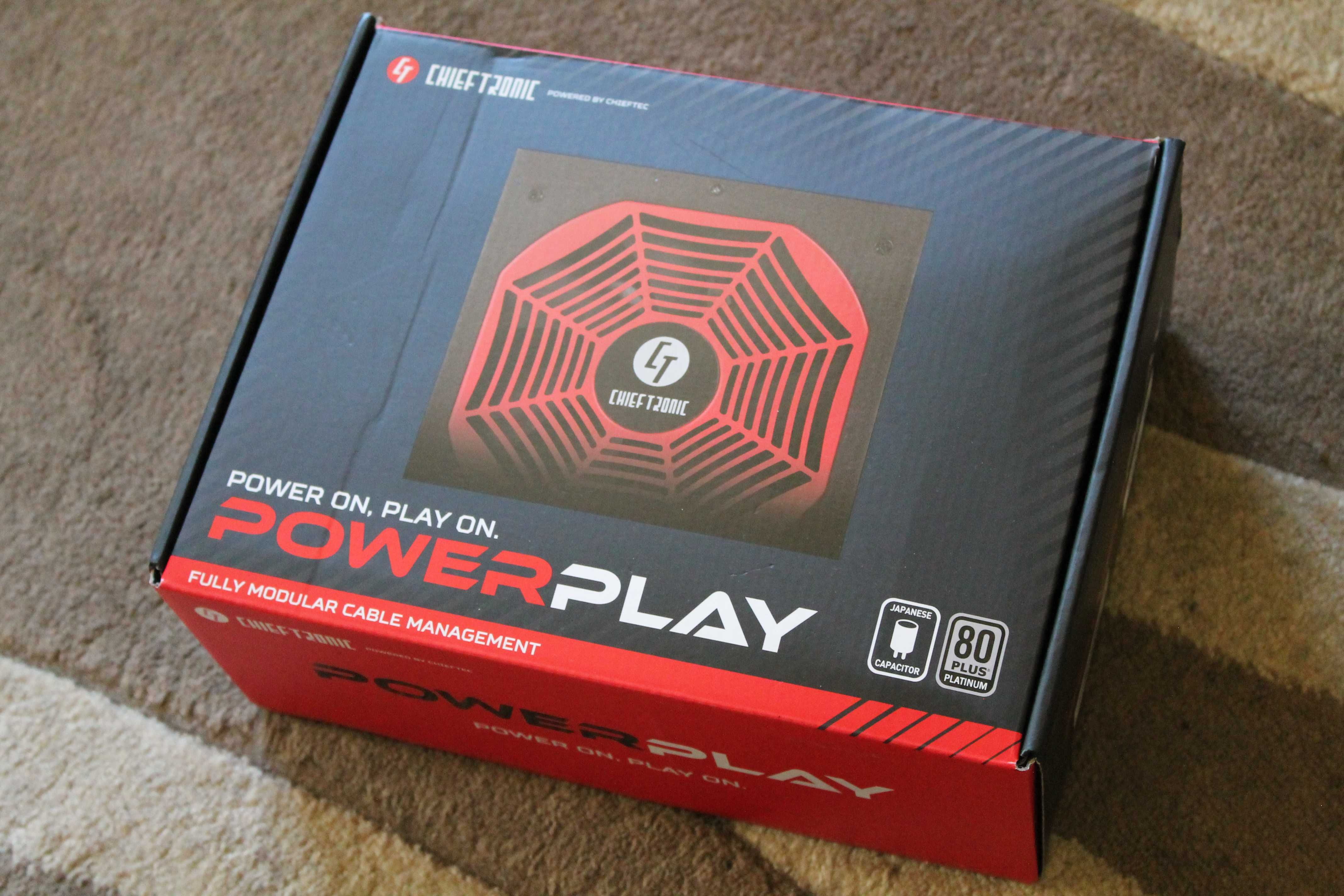 Zasilacz Chieftronic GPU-850FC Power Play 850W 80 Plus Platinum