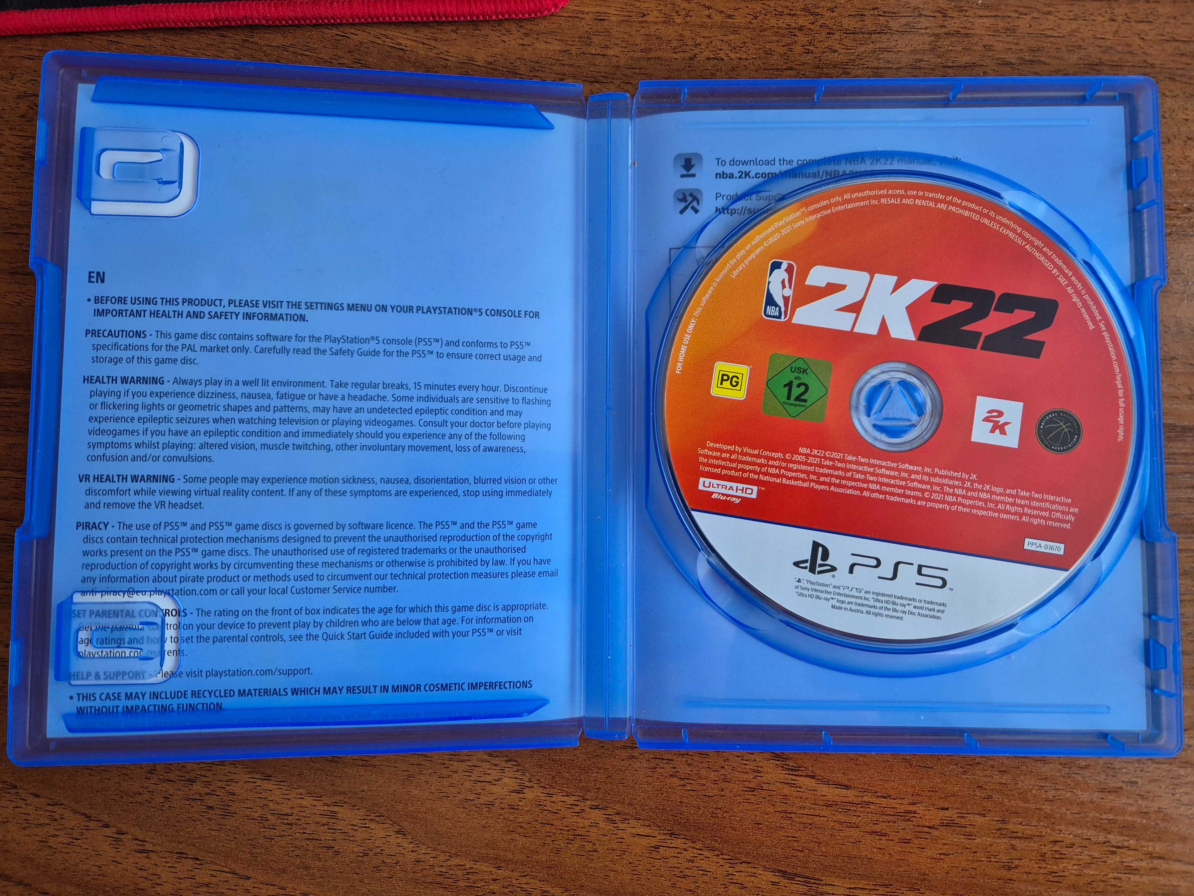 NBA2K22 Playstation 5
