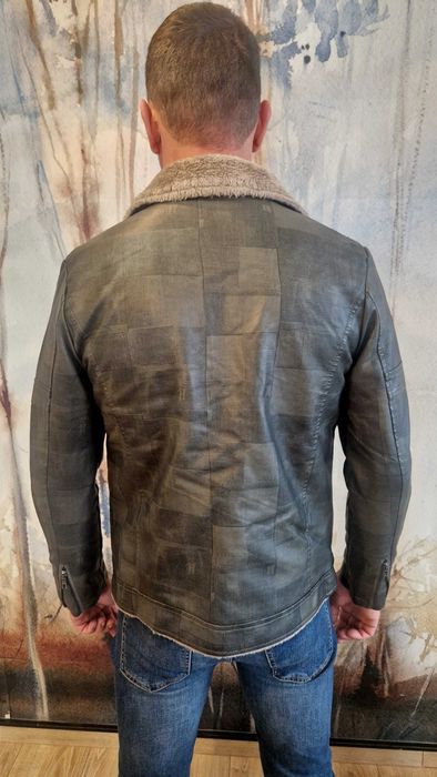 Skórzana kurtka męska