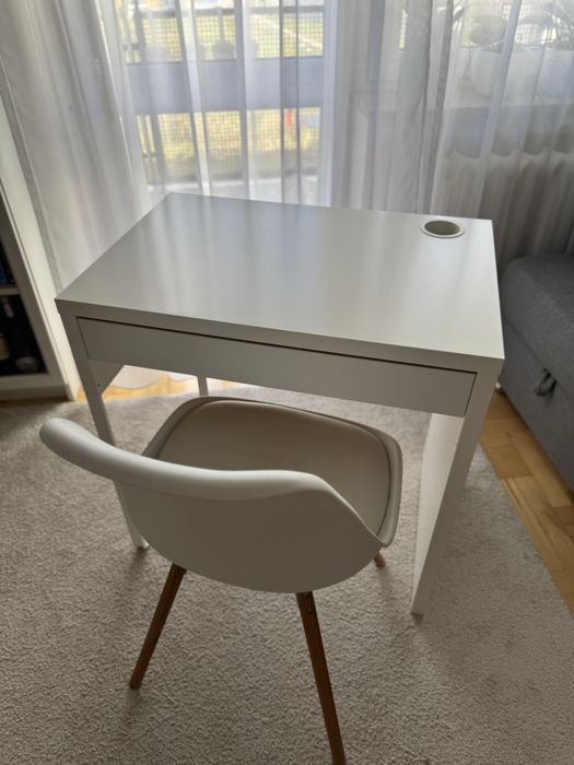 Biurko z szuflada  Micke z ikei