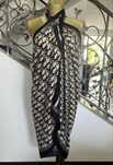 Chusta szal pareo sarong z lnu len 180 cm x 90 cm całoroczna