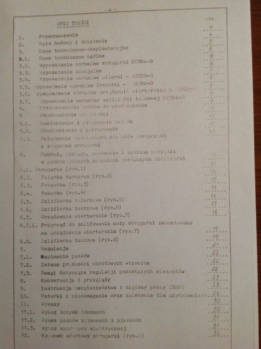 Instrukcja obsługi i montażu Dyma-8/Dymb-8/Dymc-8 Rema obrabiarka