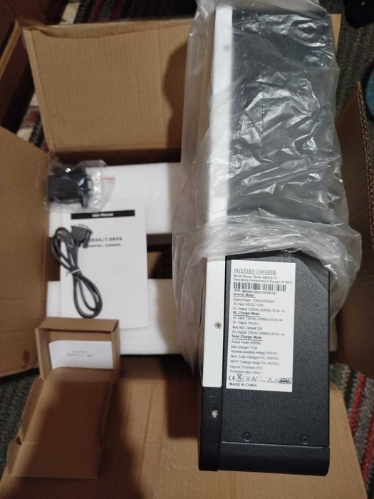 инвертор гибридный EASUN SMH-7kw-wifi гібридний інвертор