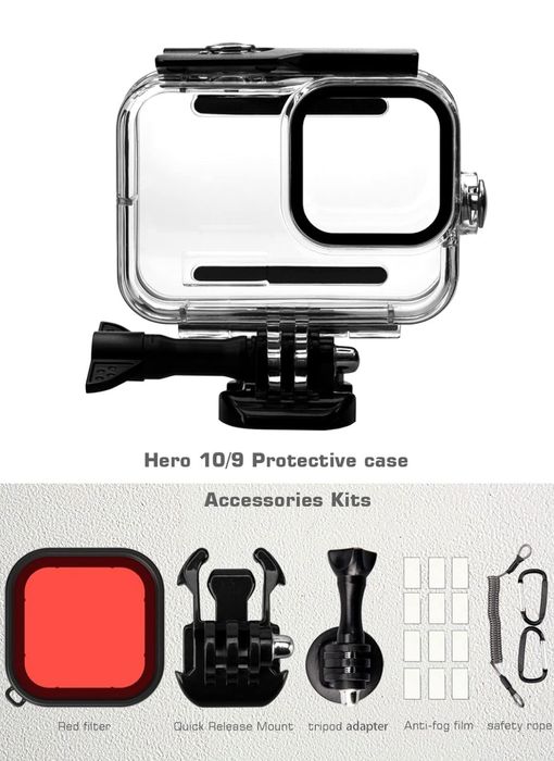 Lammcou Hero 12 wodoszczelna obudowa, 60m podwodna obudowa /nurkowania