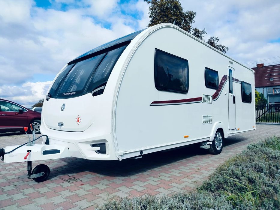 SWIFT Challenger 590  Całoroczna-ALDE&Rodzinna 6 os-piętrusy#Mover+Solar+Przedsionek!