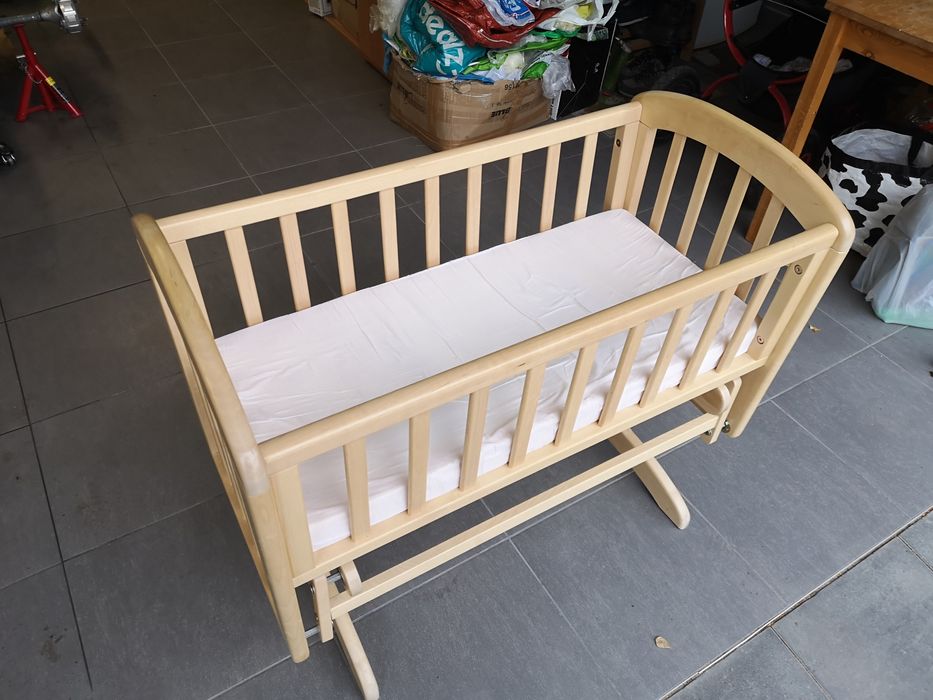 Kołyska drewniana, łóżeczko, dla dziecka