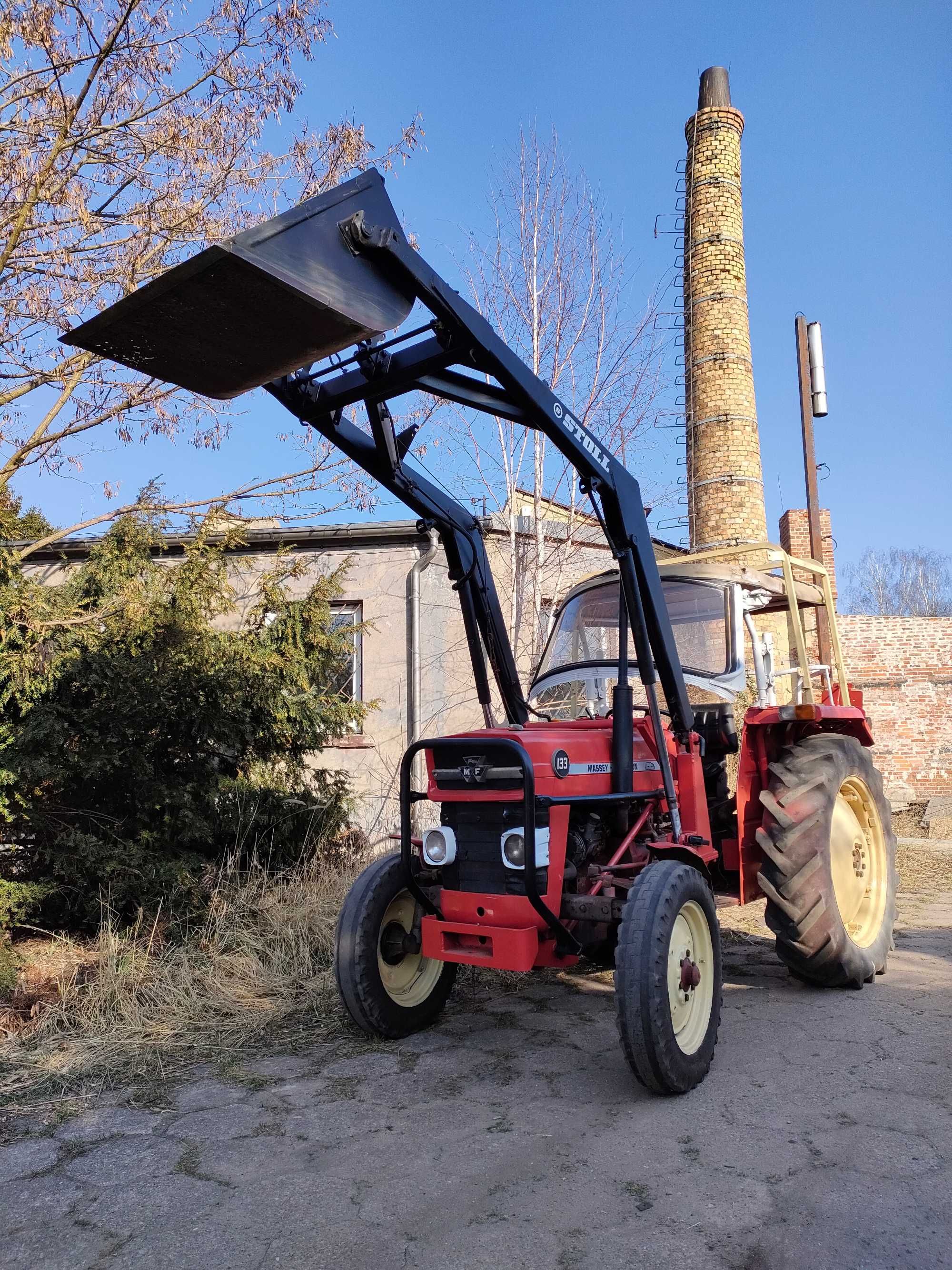 Massey Ferguson 133 Super 38 KM TUR Stoll , widly 38 KM