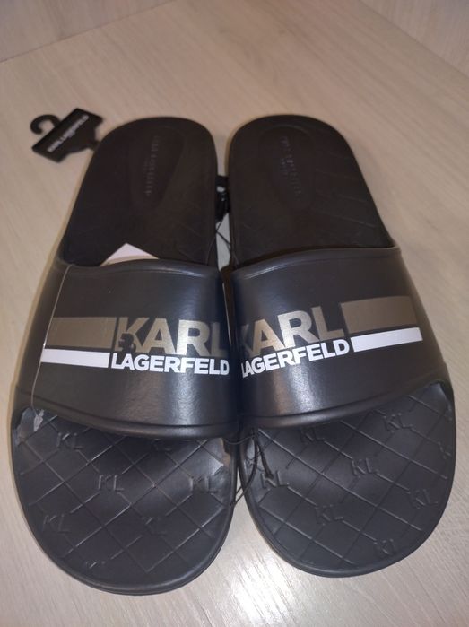 Нові чоловічі шльопки Karl Lagerfeld. Оригінал 10us на ступню 29см
