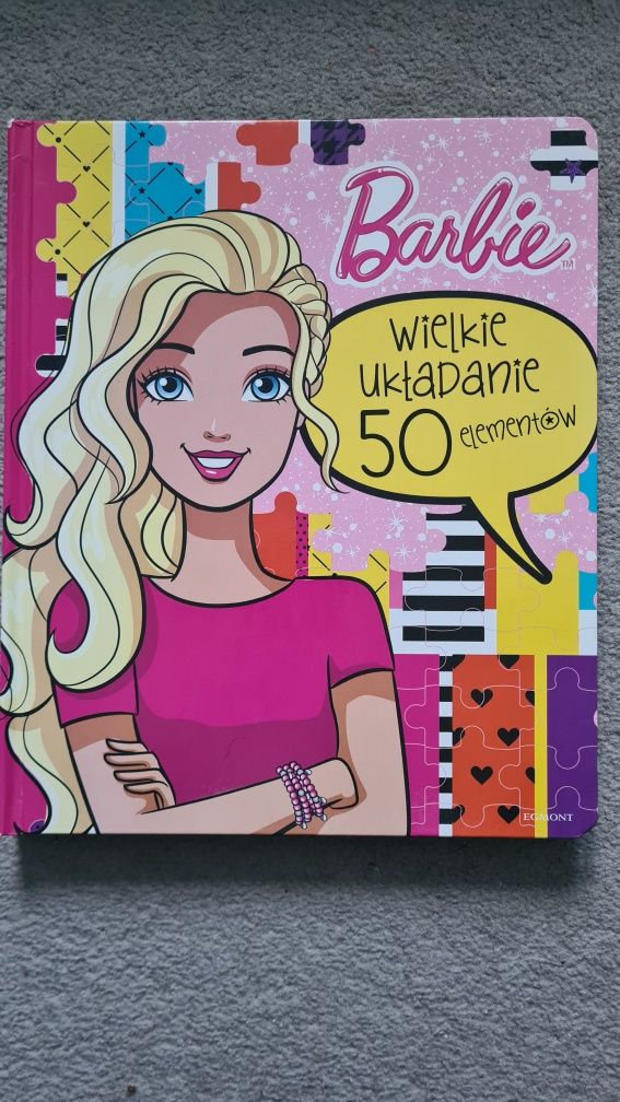 Barbie Wielkie Układanie Puzzle