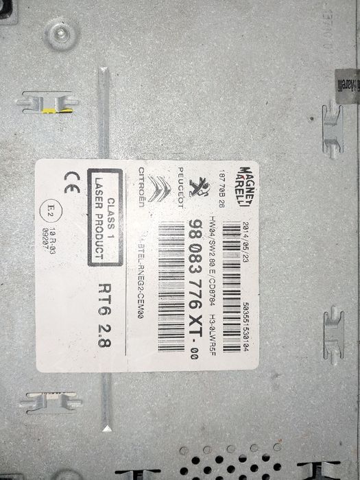 Radio Peugeot 3008