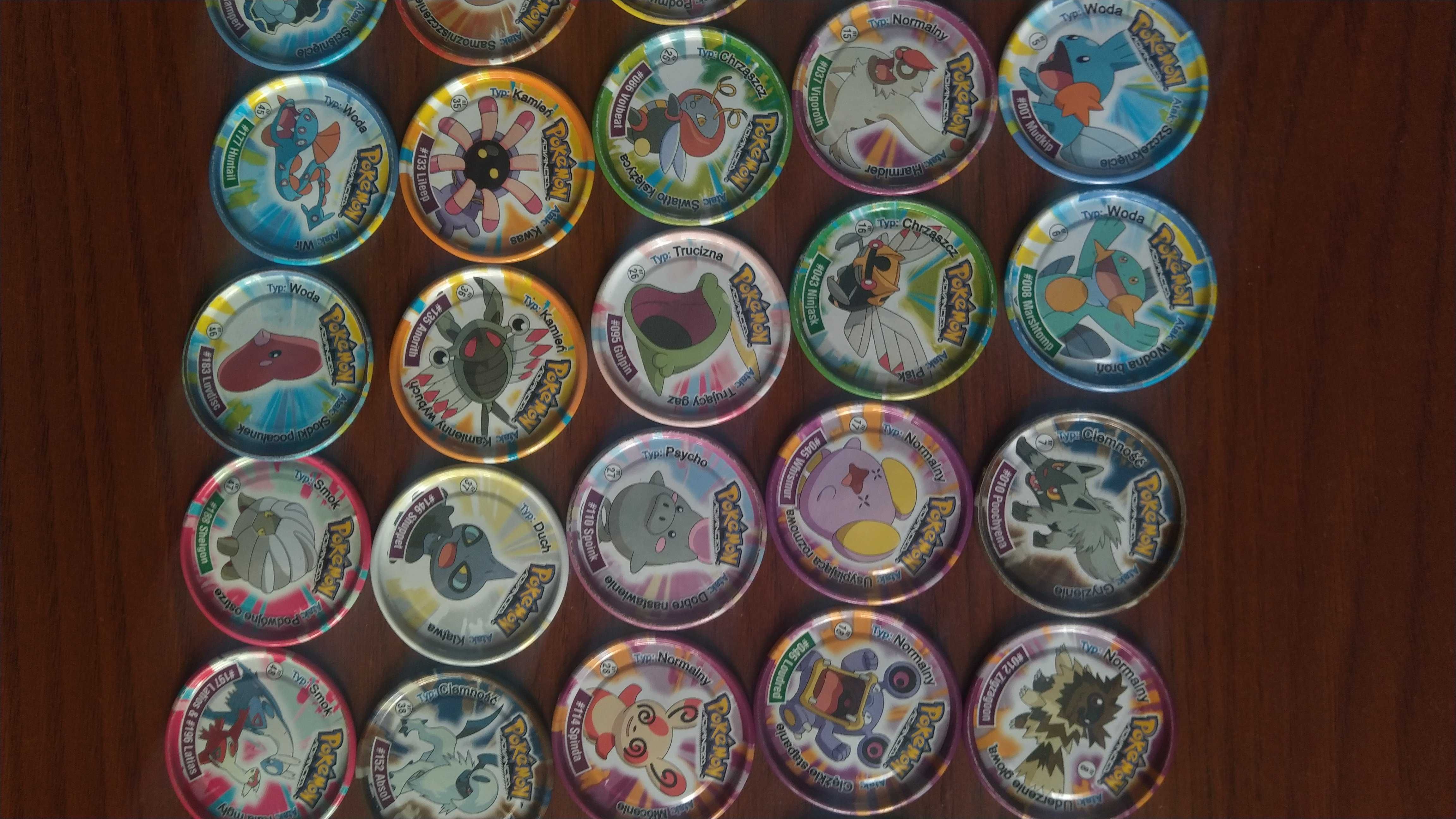 Pokemon metal tazo