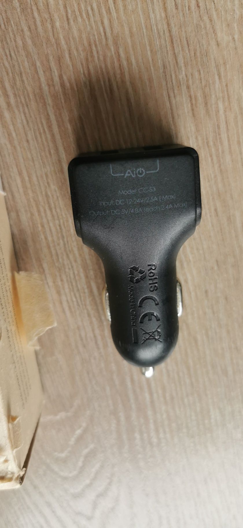 Ładowarka samochodowa 2x USB