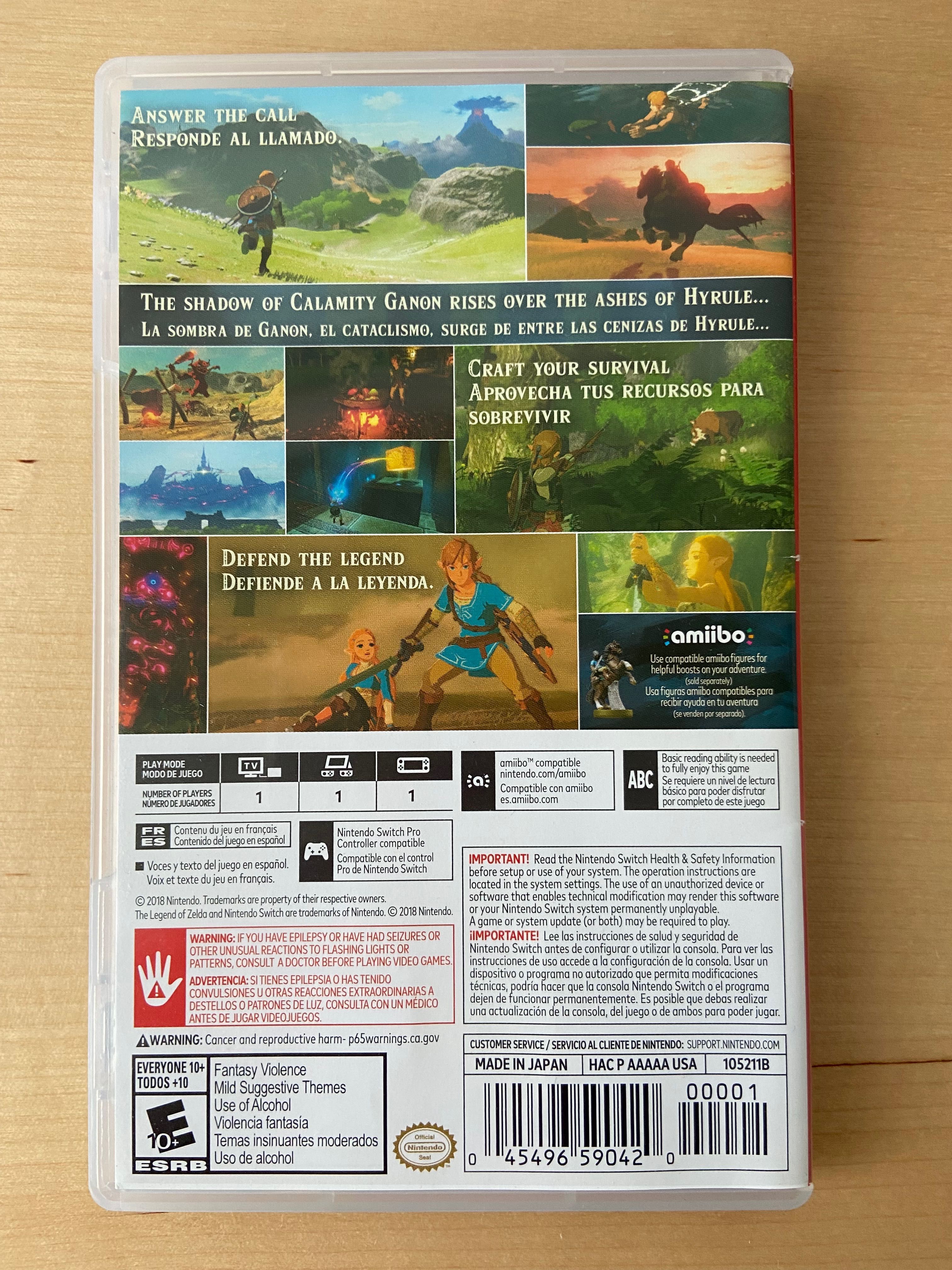 The Legend of Zelda Breath of the Wild
