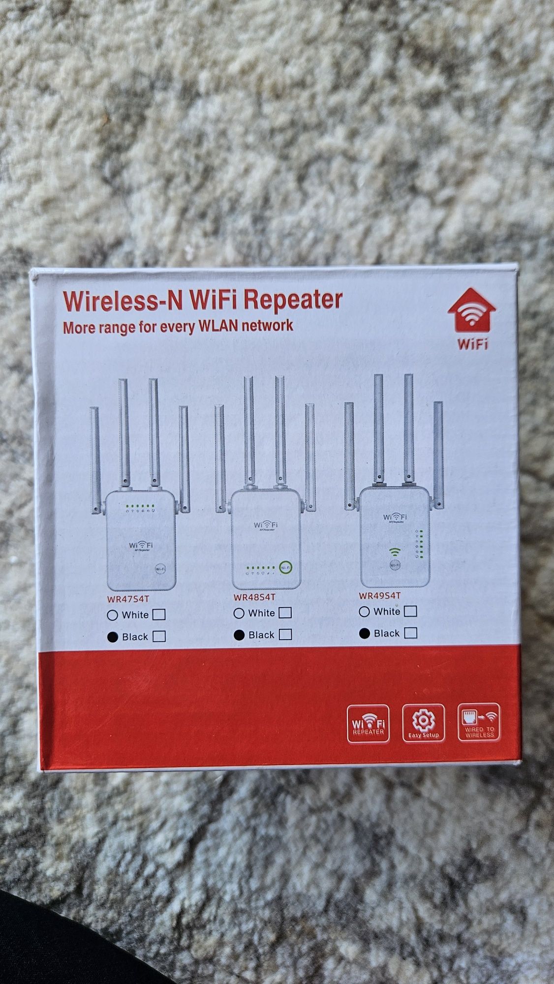 wzmacniacz WiFi sygnalu z 4 antenami