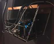 Gamingowa OPEN PC - FLAT surowa , 4x SSD, 1 x HDD, chłodnica 2x120