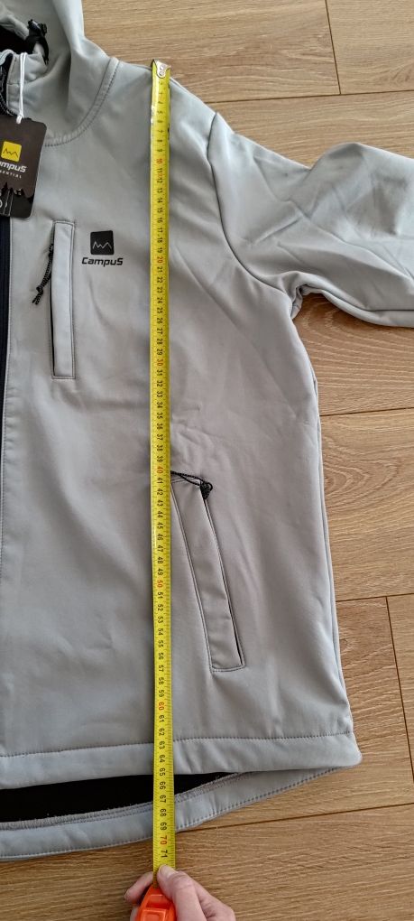 Kurtka damska Softshell Campus rozmiar XL szara nowa