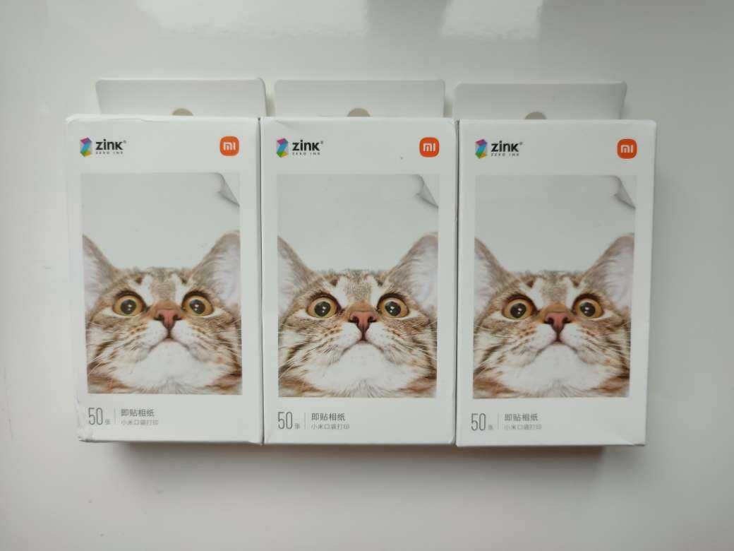 Мини фото принтер / Xiaomi Mi Pocket Photo Printer + бумага