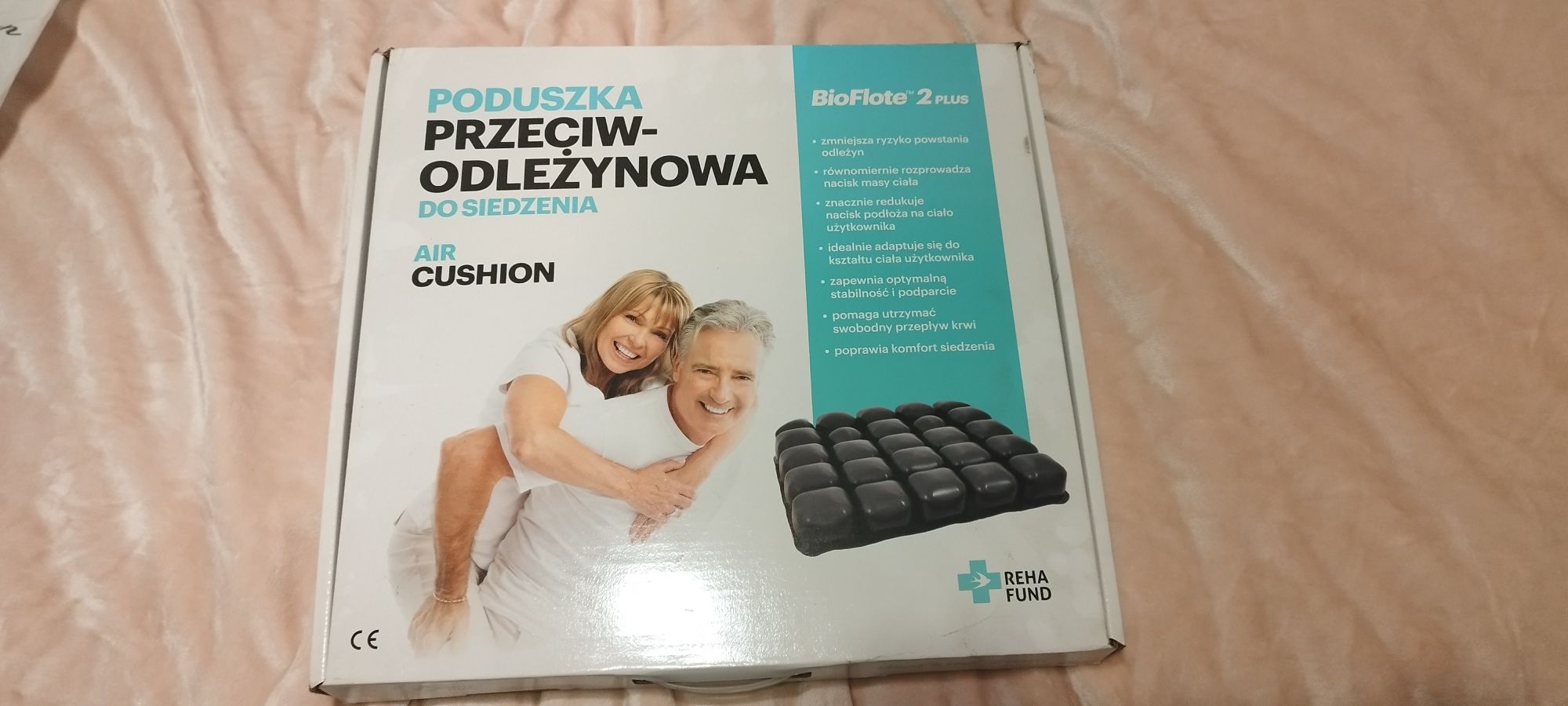 Poduszka przeciw odleżynowa do siedzenia Nowa.