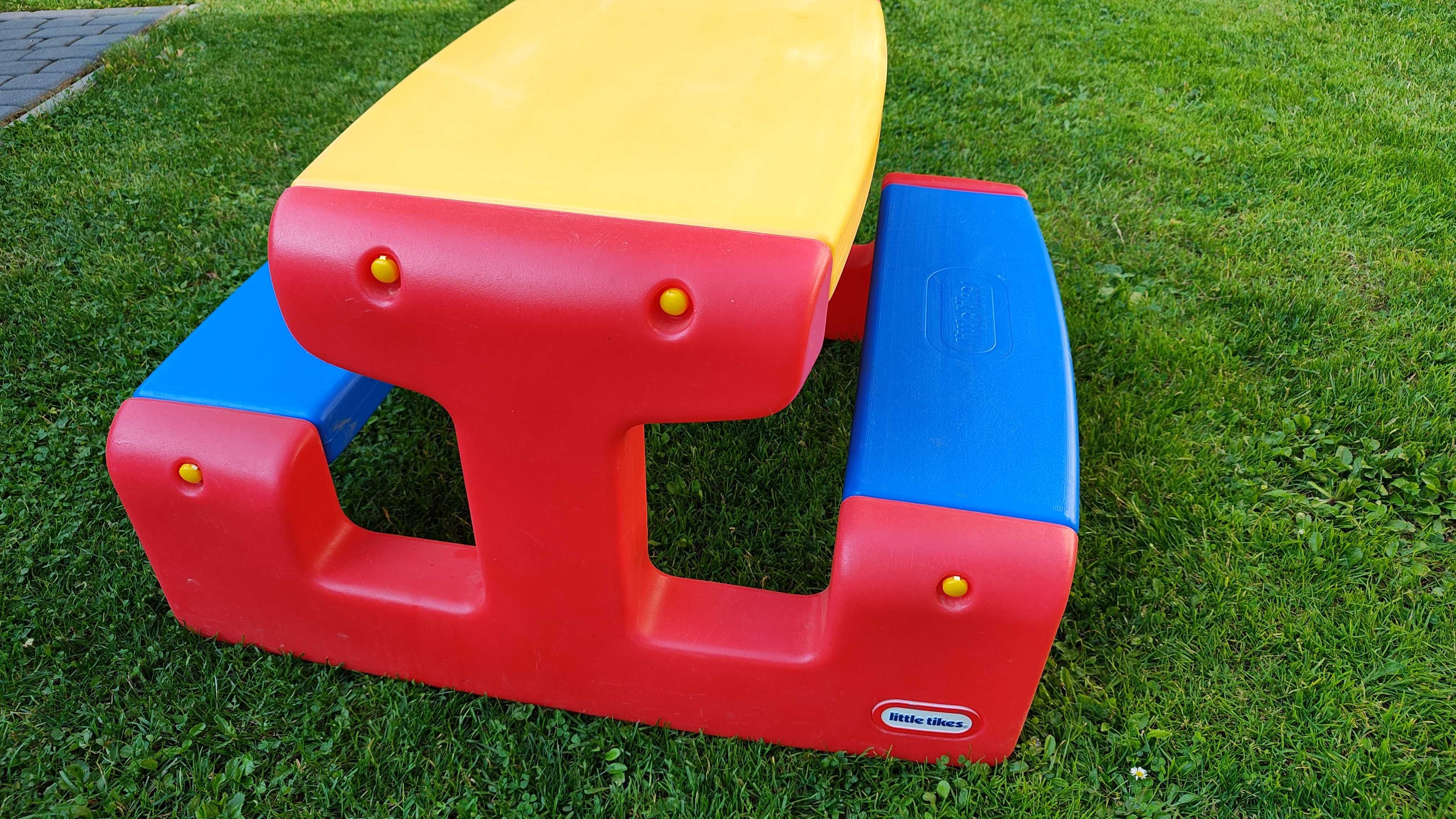 Stolik ogrodowy dla dzieci little tikes ślizg zjeżdżalnia 2m gratis