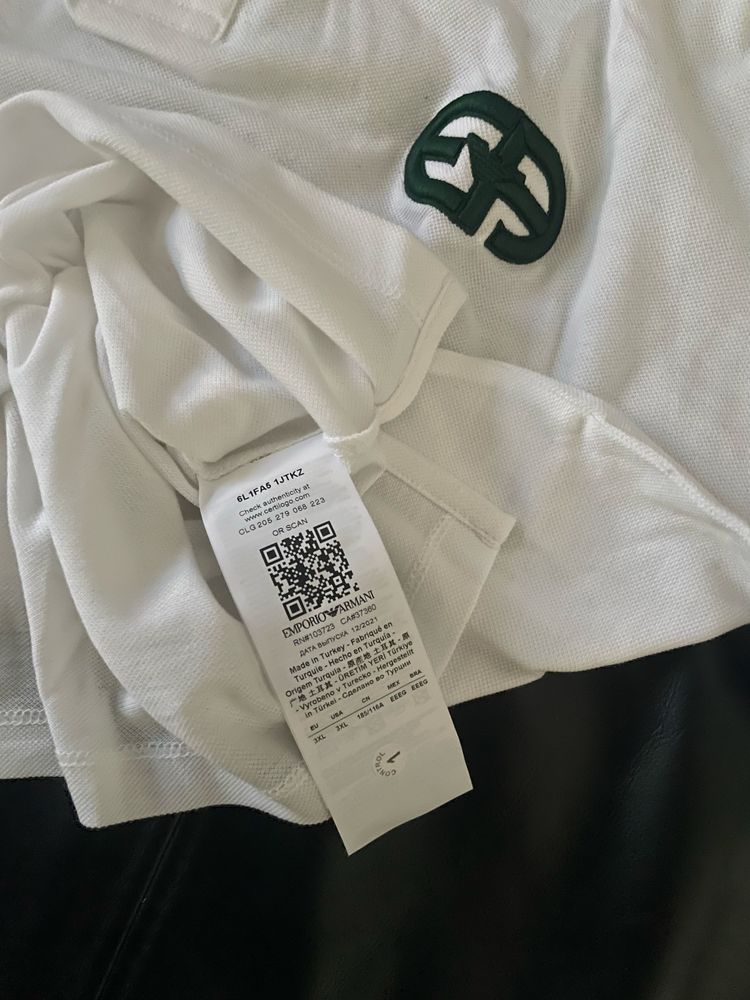 Męskie Polo domu mody Armani linia Emporio