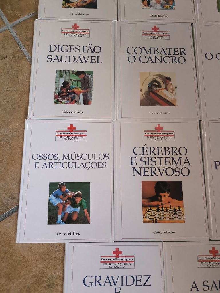 Livros Cruz Vermelha - Saúde