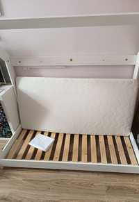 Łóżko domek białe