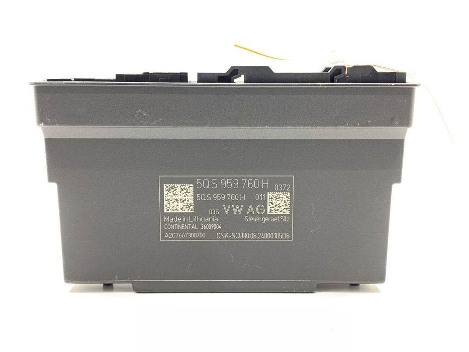 MODUŁ FOTELA - 643.00 PLN - SKODA SUPERB IV 2023 - 2.0 TSI 195 kW [265 KM] benzyna 2023 -