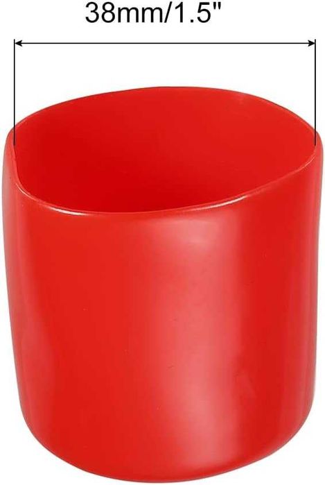 Zaślepki gumowe 30szt 38mm winylowe do śrub nóżek meblowych NOWE s314