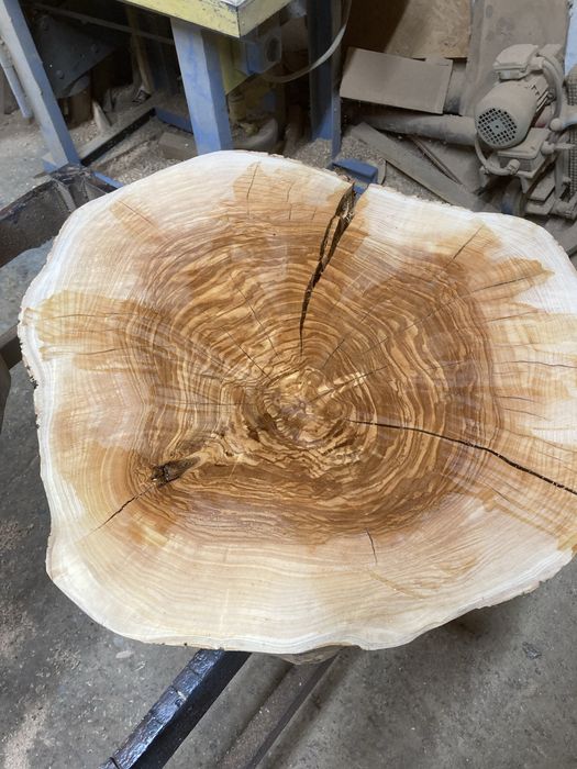 Blat stolik monolit żywicą orzech włoski jesion