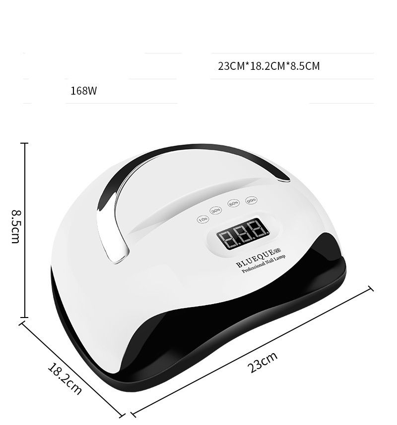 Лампа для манікюру 168W +подарунок