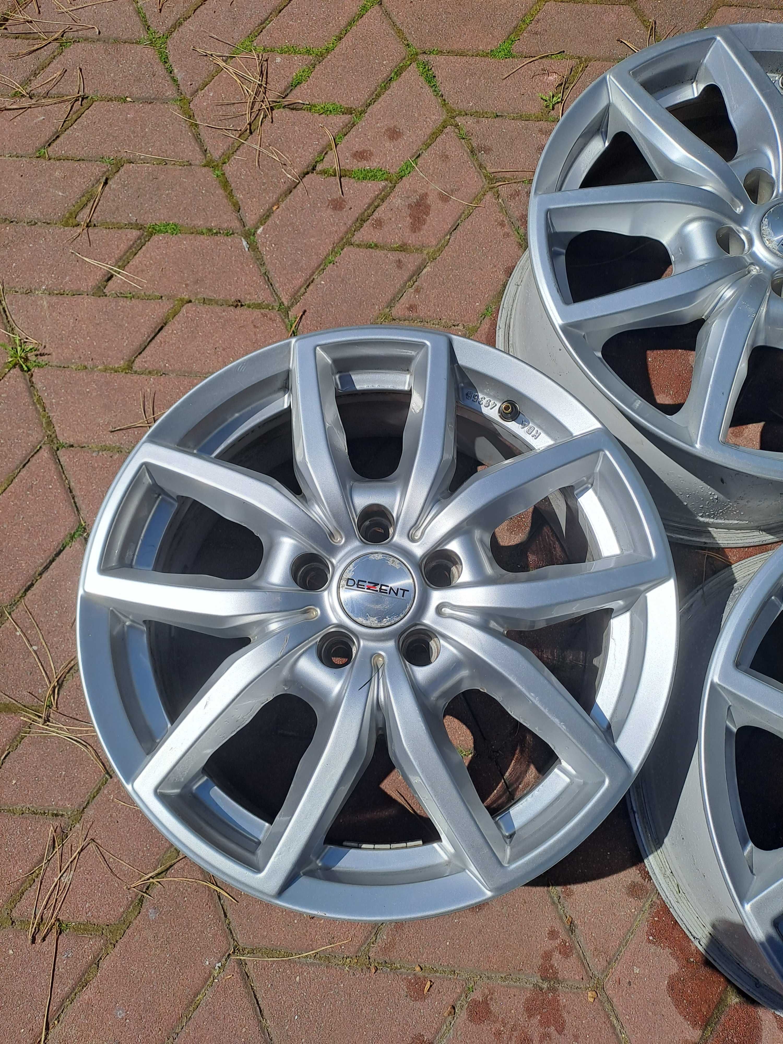 Alufelgi DEZENT 5x112 7.5 17 ET 55 vw mercedes