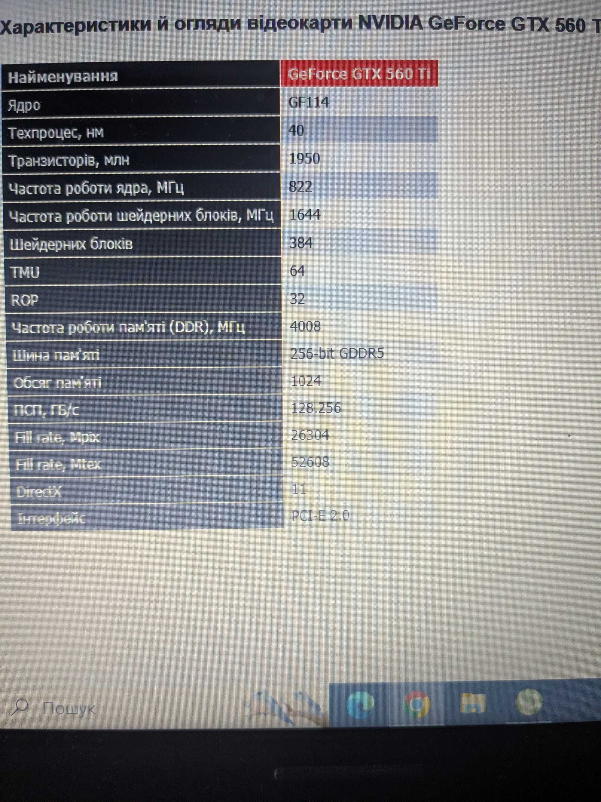Відеокарта робоча ASUS GeForce GTX 560 TI DCII TOP