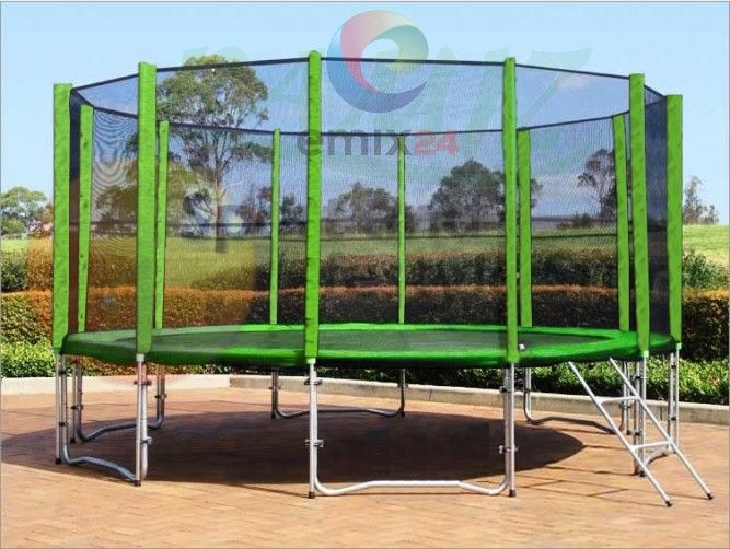 Duża Trampolina Ogrodowa 487cm 16FT SkyRamiz
