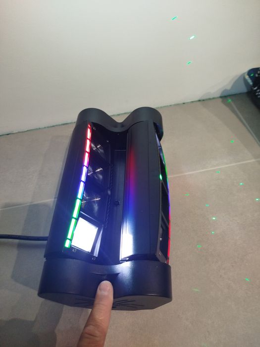 LIGHT4ME Spider Strobo Laser efekt LED multiefekt