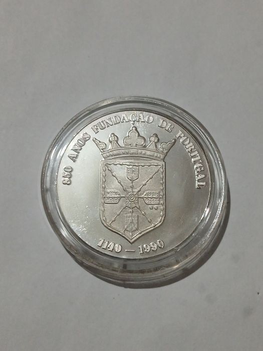 Medalhas em prata Fundação e Restauração de Portugal