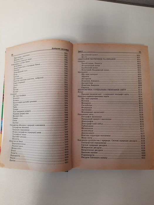 Книга Довідник школяра
