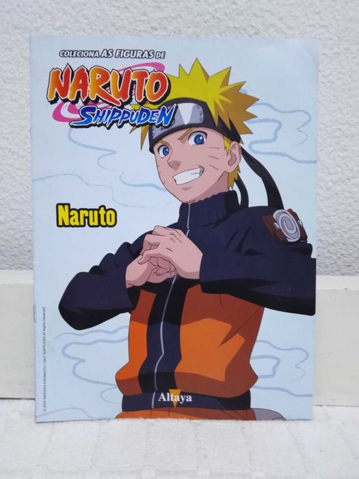 Revistas "Coleciona as Figuras de Naruto Shippuden"