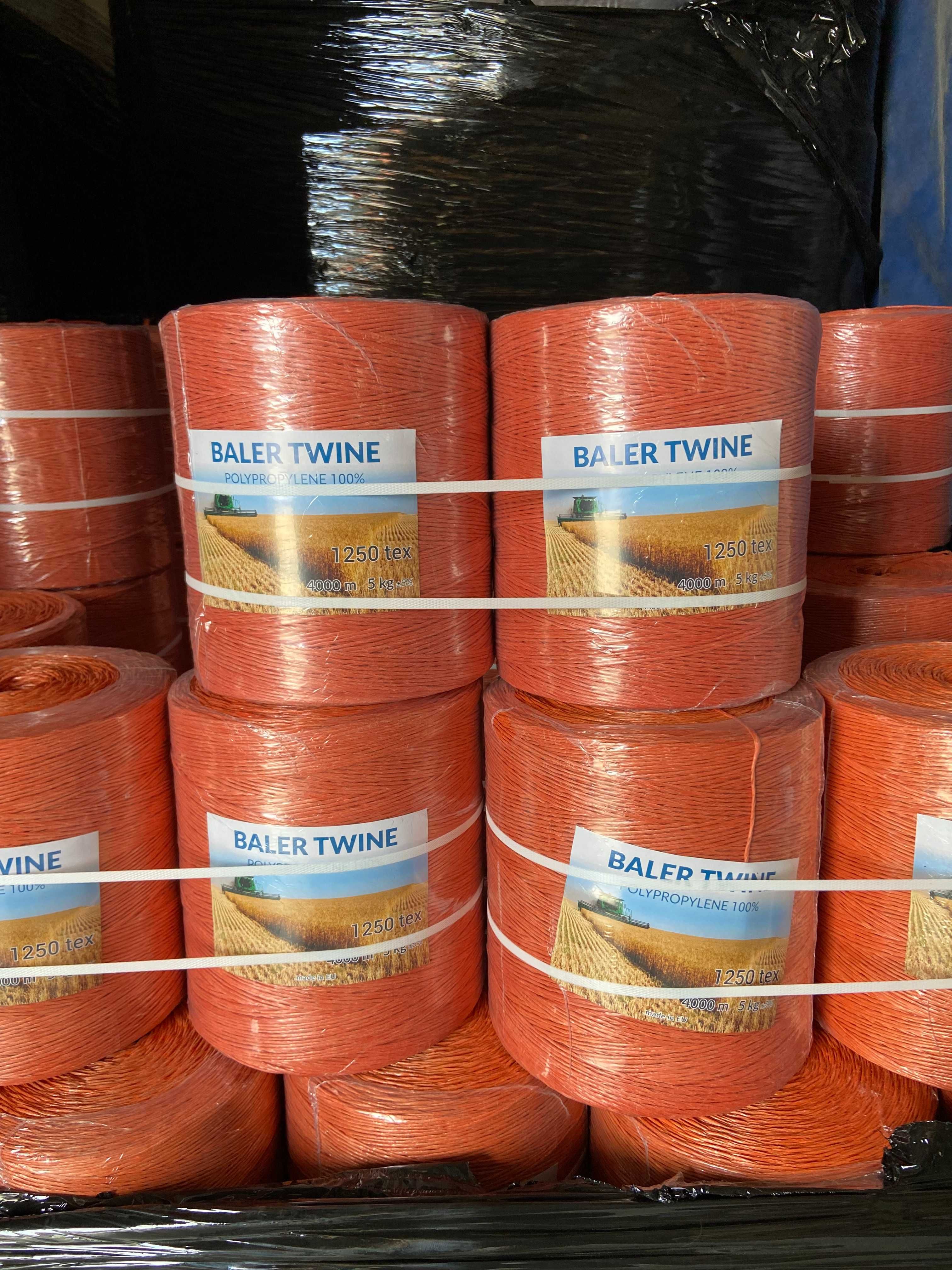 Sznurek do prasy belującej BALER TWINE 1250tex 4000m WYSYŁKA