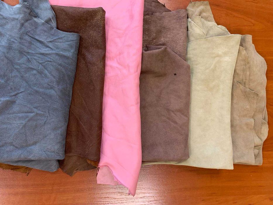 Шкіра обрізки кольори в асортименті