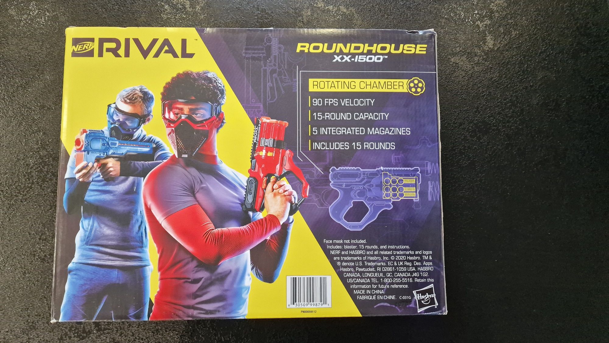 Nerf Rival pistolet na kulki