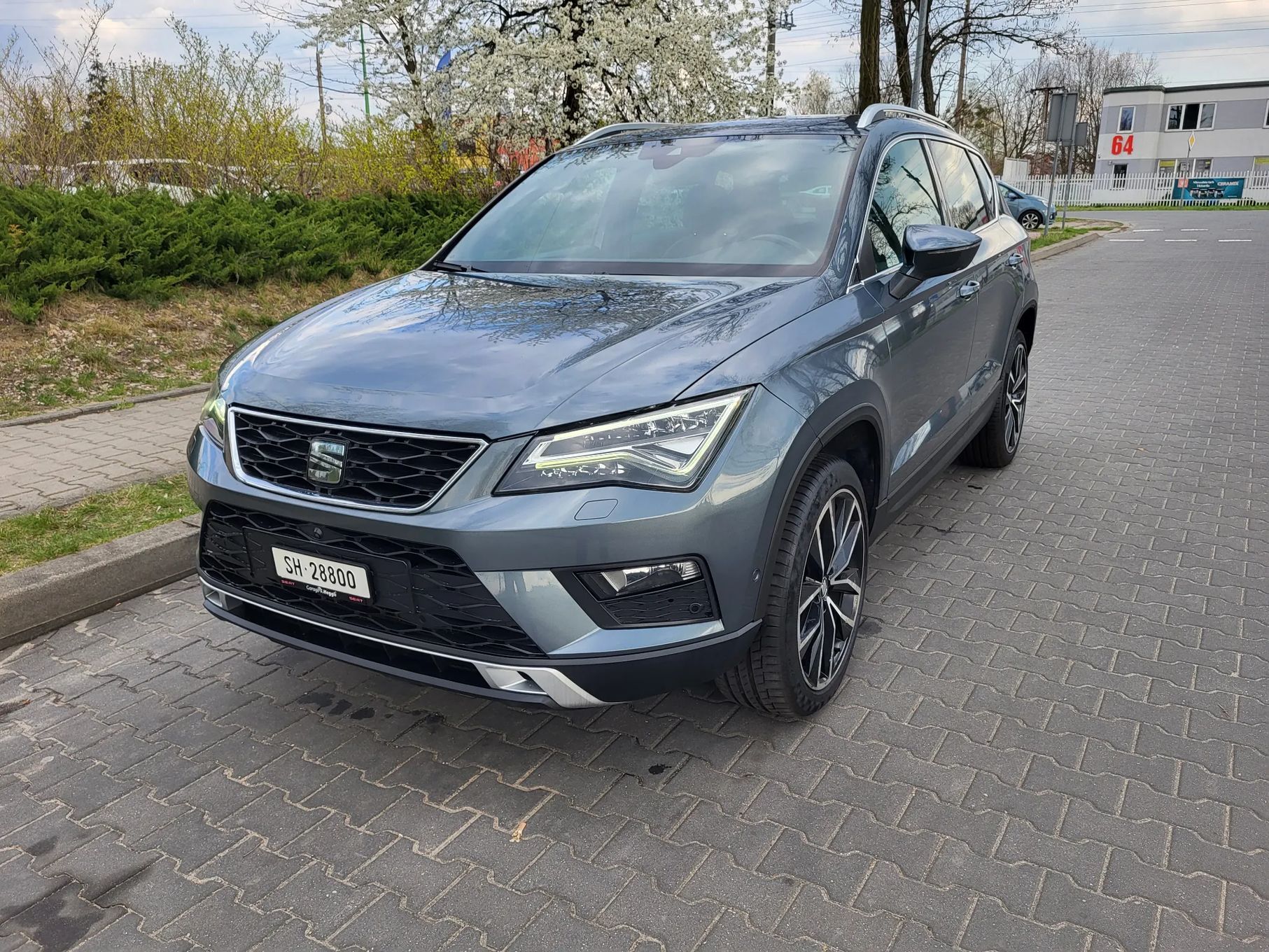 Seat Ateca Szklany dach/4x4/automat/opłacony kosz rej 160zł