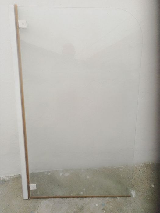 Porta de vidro para banheira