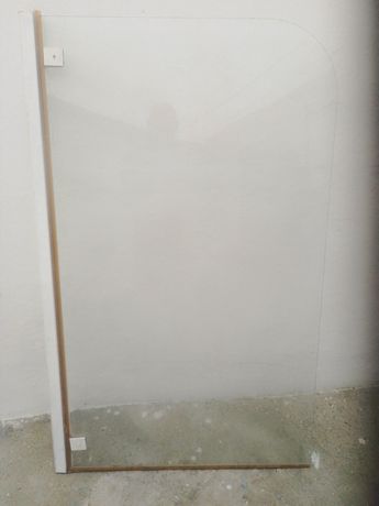 Porta de vidro para banheira