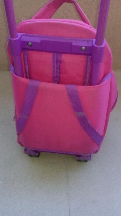 Mochila troley violeta