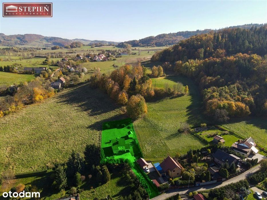 Dom w zacisznym miejscu Rudaw Janowickich.