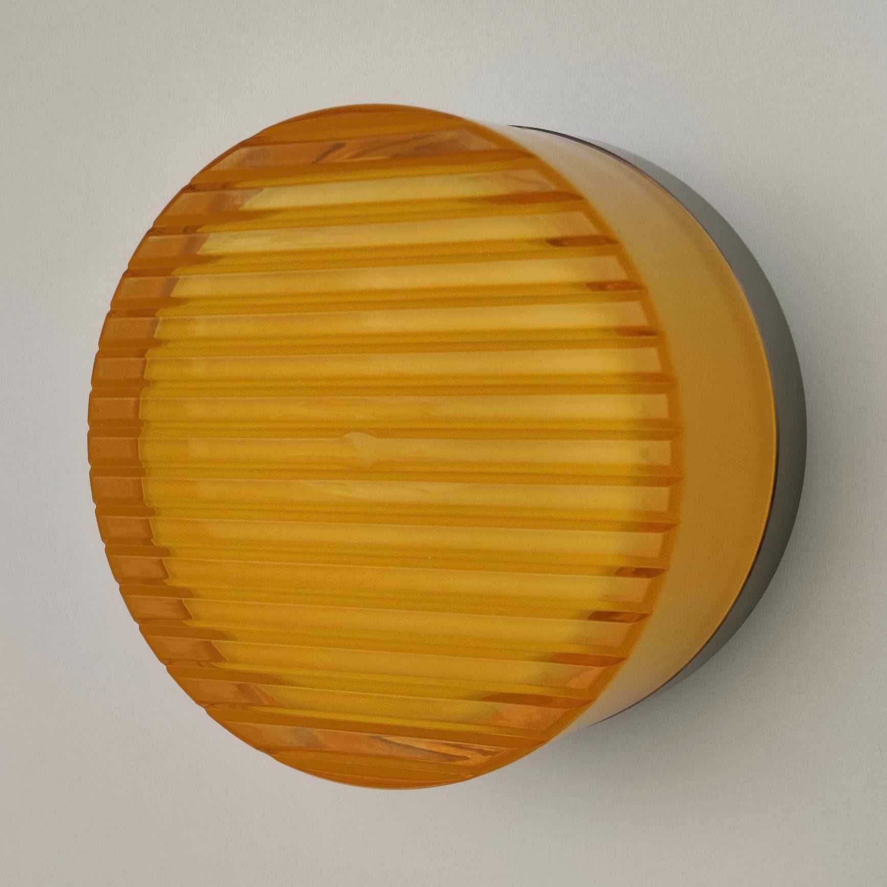 Lampa ścienna Lumina Glow - Ribbed Amber