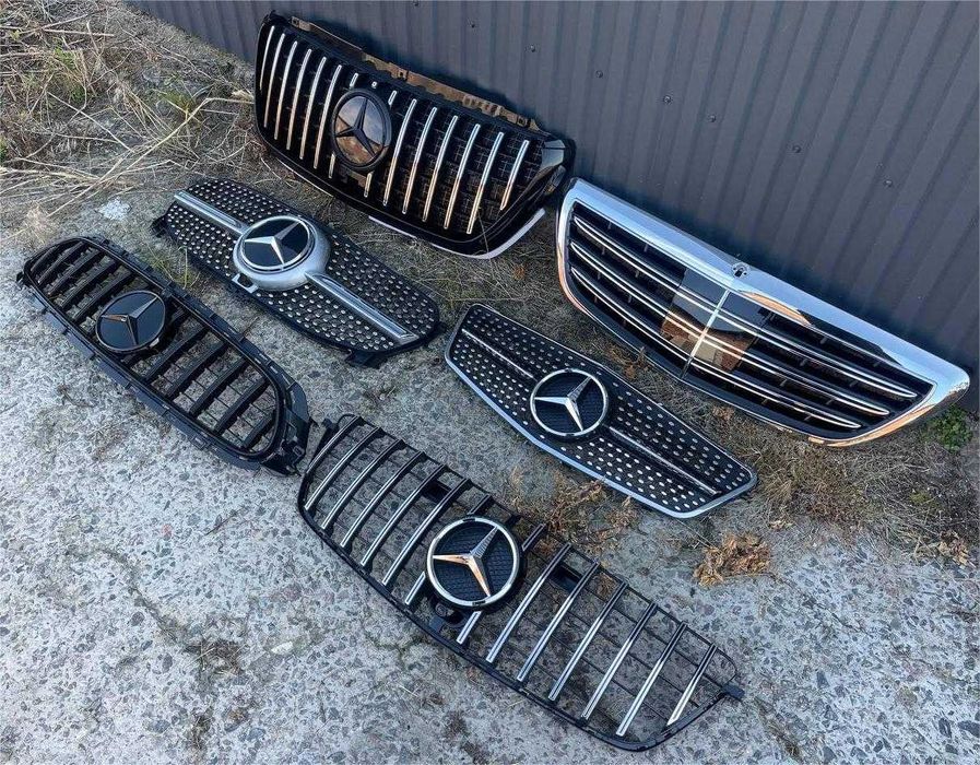 ВИСОКА ЯКІСТЬ! Решітка мерседеса. Решетка mercedes. Решотка мерседес