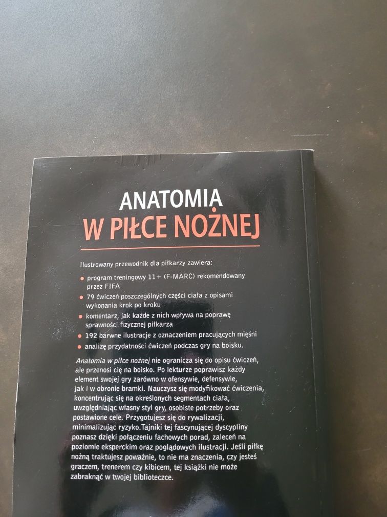 Książka "Anatomia w piłce nożnej " Donald T. Kirkendall
