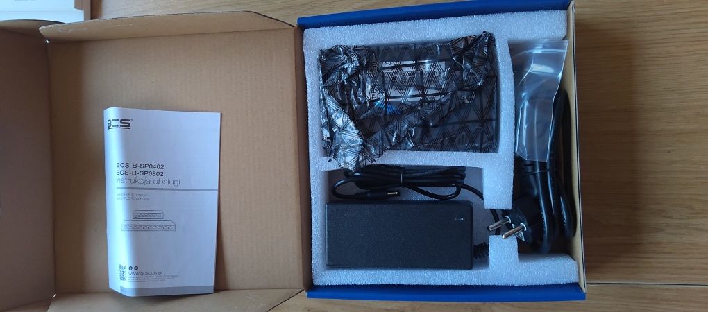 Switch PoE BCS-B-SP0402