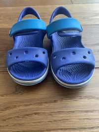 Sandały dziecięce Crocs C7 23 niebieskie